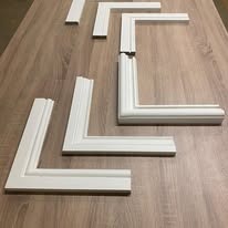 Traditional skirting board profile installation