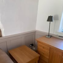 Pre-primed skirting board ready for finish